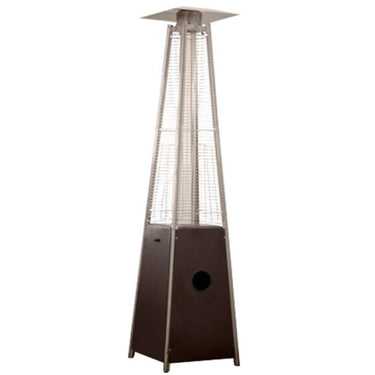AZ Patio Heaters Residential Hammered Glass Tube Patio Heater | HLDS01 GTHG